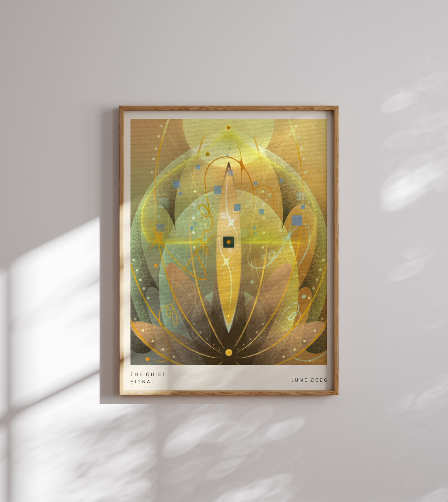 June — The Quiet Signal Fine Art Print