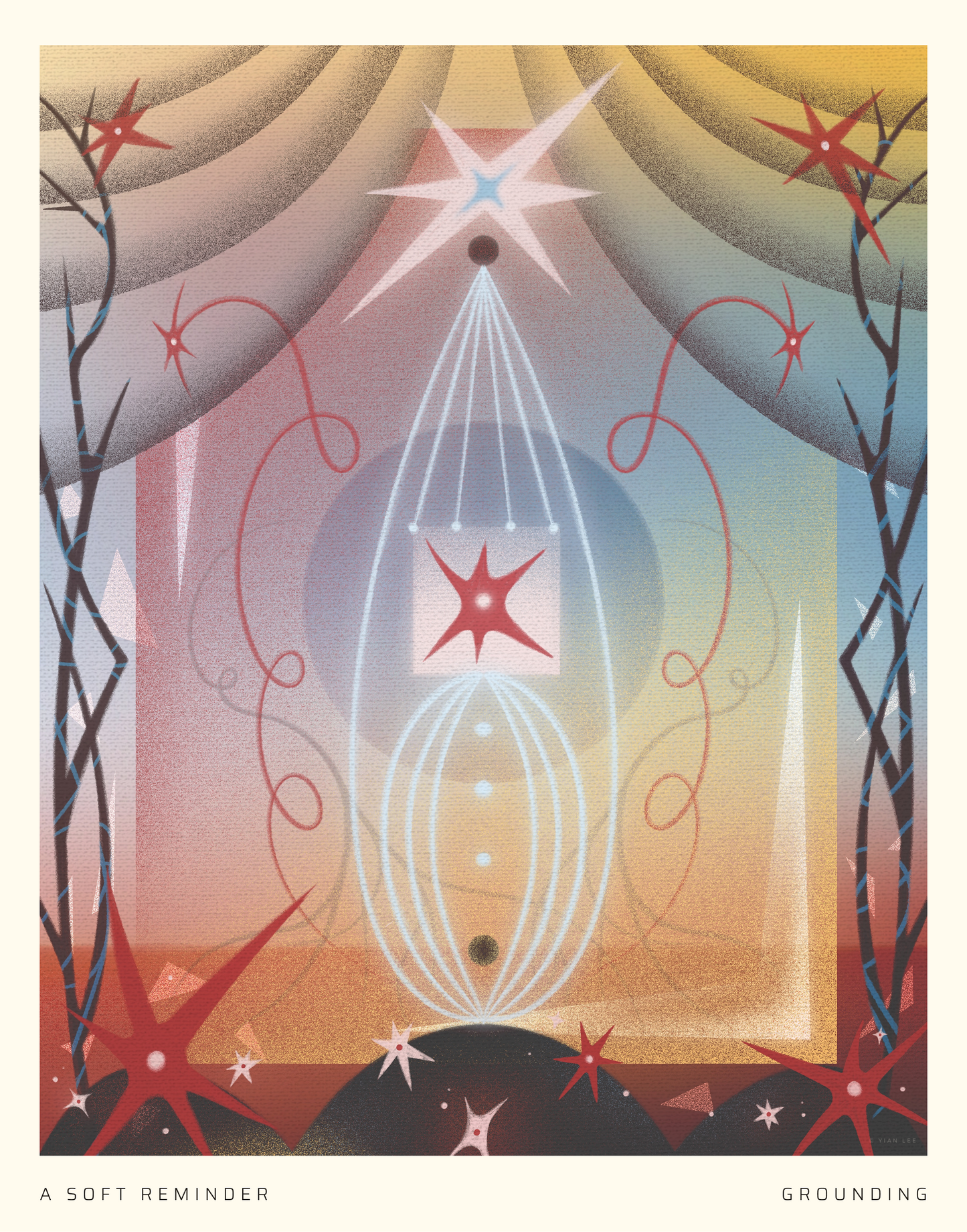 Grounding — A Soft Reminder Fine Art Print