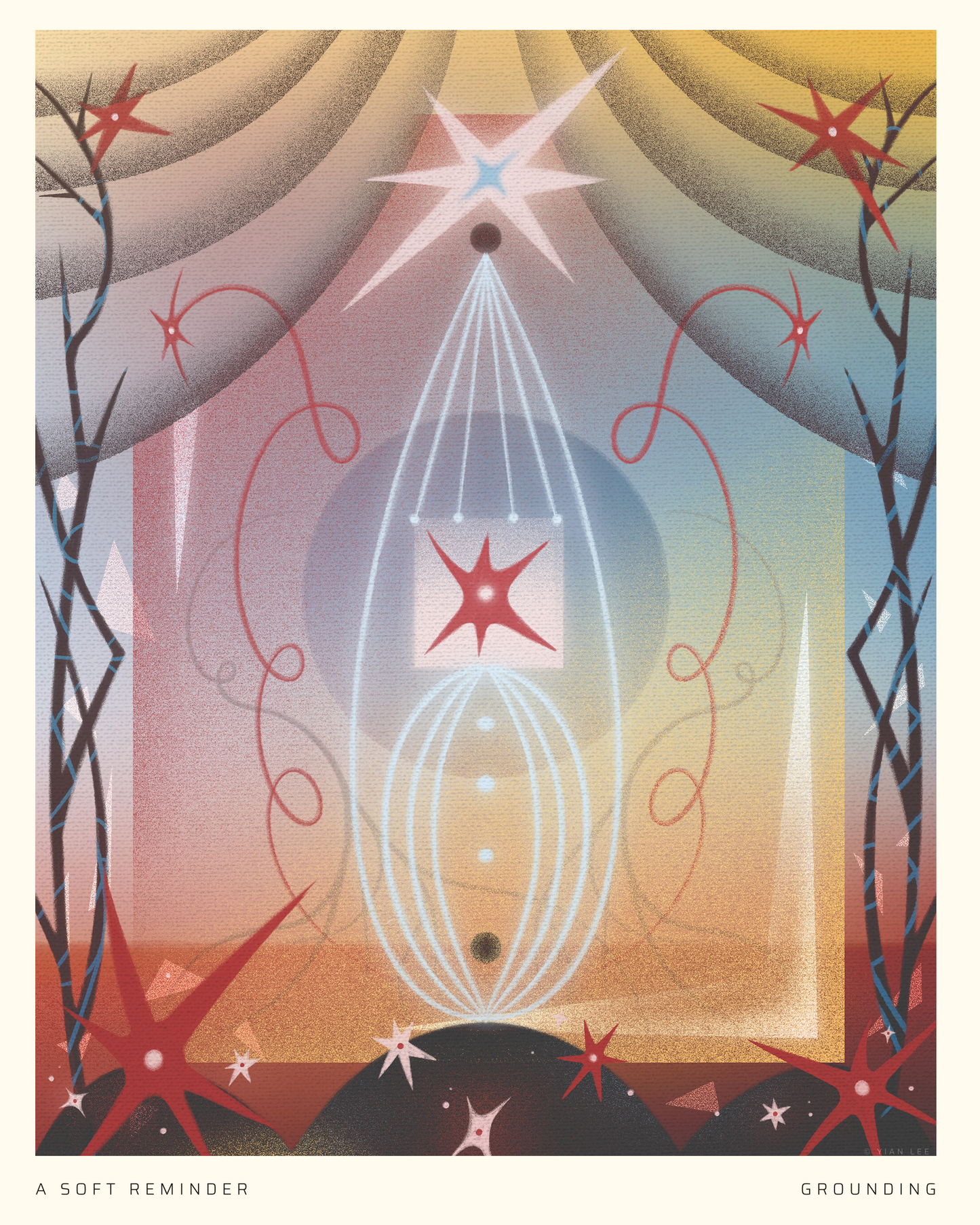 Grounding — A Soft Reminder Fine Art Print
