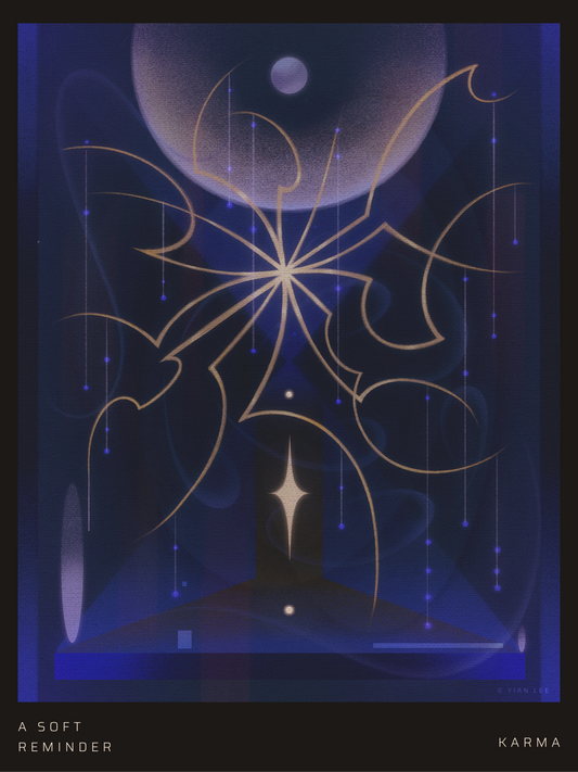 Karma — A Soft Reminder Fine Art Print