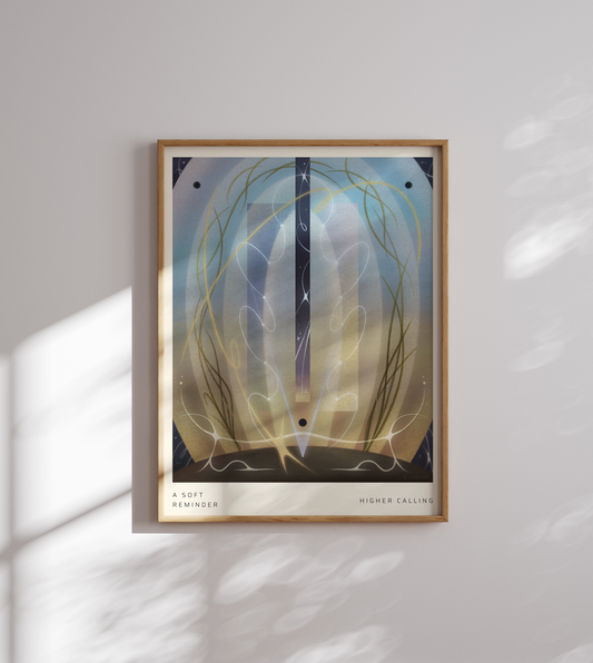 Higher Calling — A Soft Reminder Fine Art Print