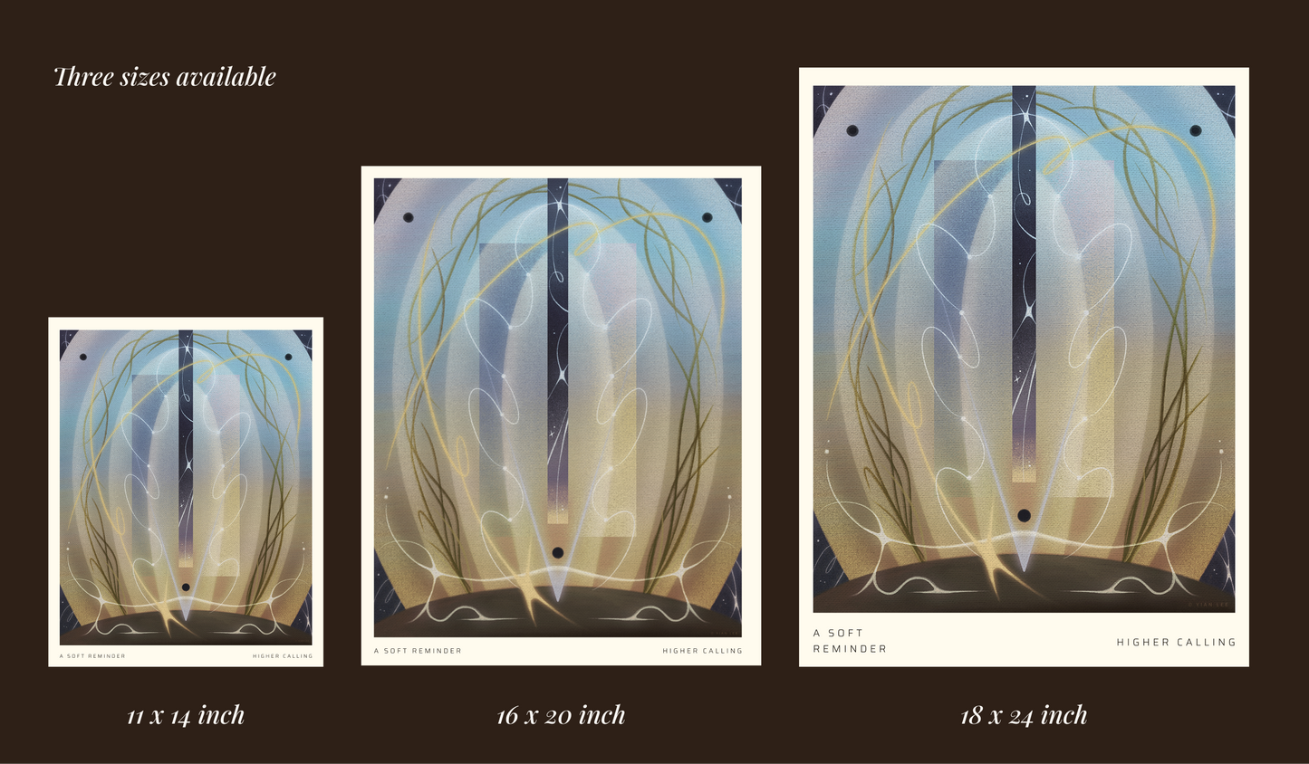 Higher Calling — A Soft Reminder Fine Art Print