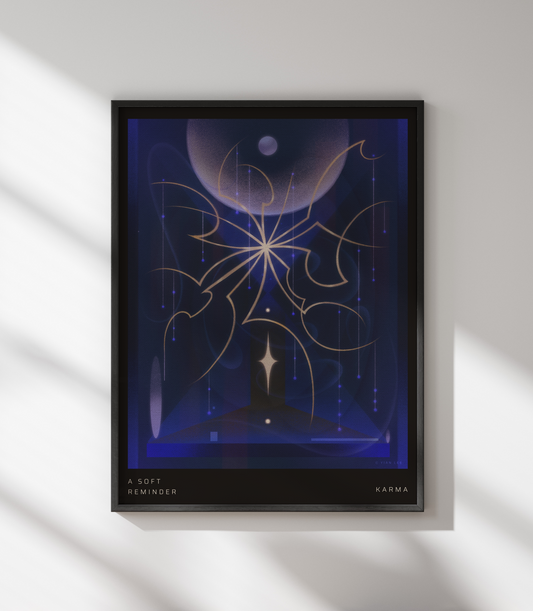 Karma — A Soft Reminder Fine Art Print