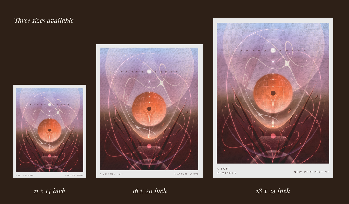 New Perspective — A Soft Reminder Fine Art Print